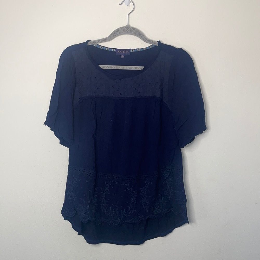 Eyelet Lace Top